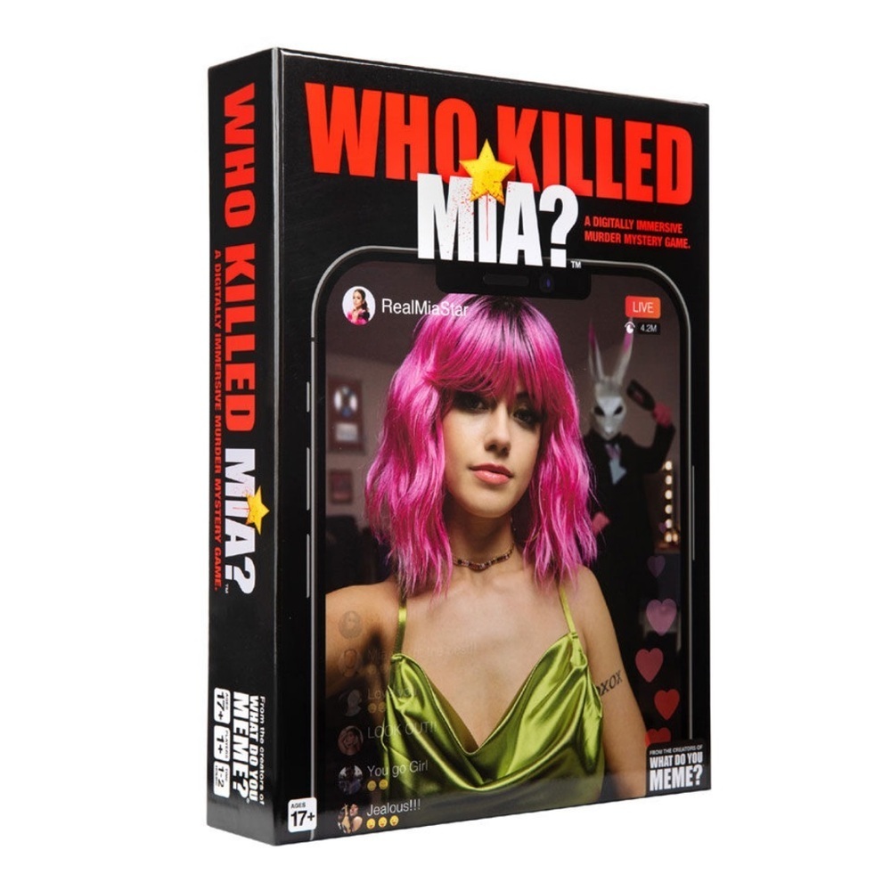 *NEW* Who Killed Mia? A Digitally Immersive Murder Mystery Card Game